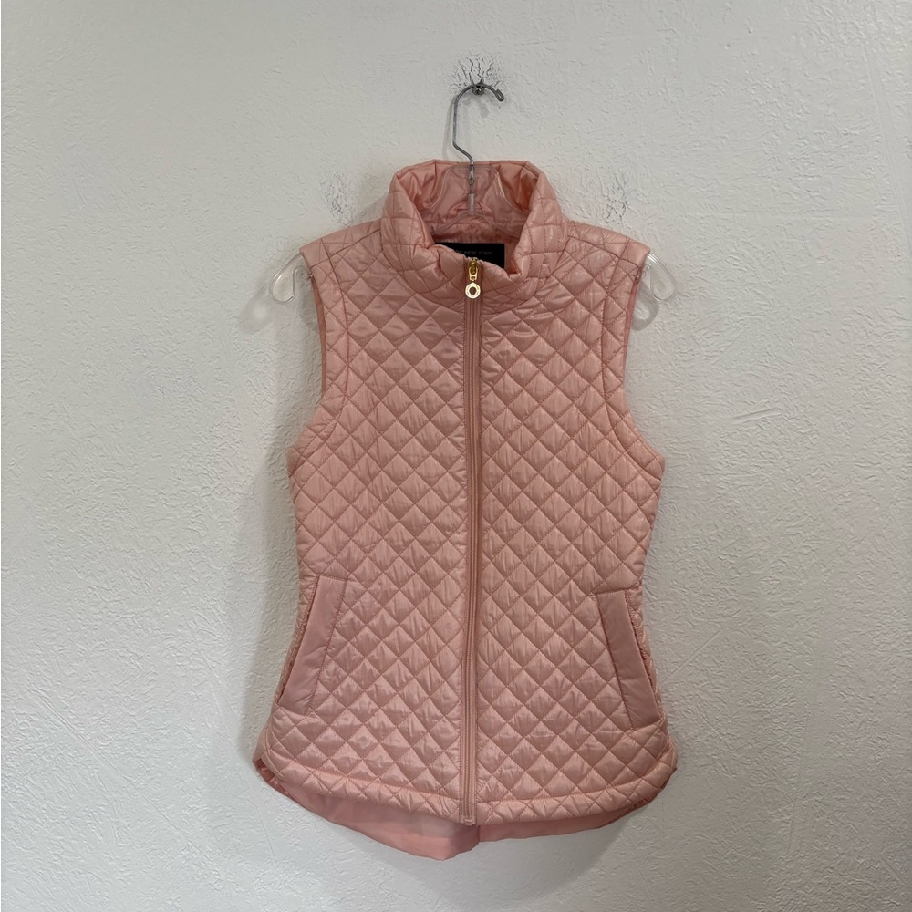 Marc NY Andrew Marc Pink Quilted Vest